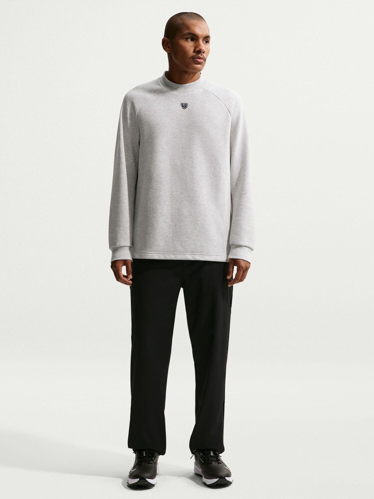 Nike Grey Par 5 Therma-FIT Golf Crew Sweatshirt - Image 1 of 5