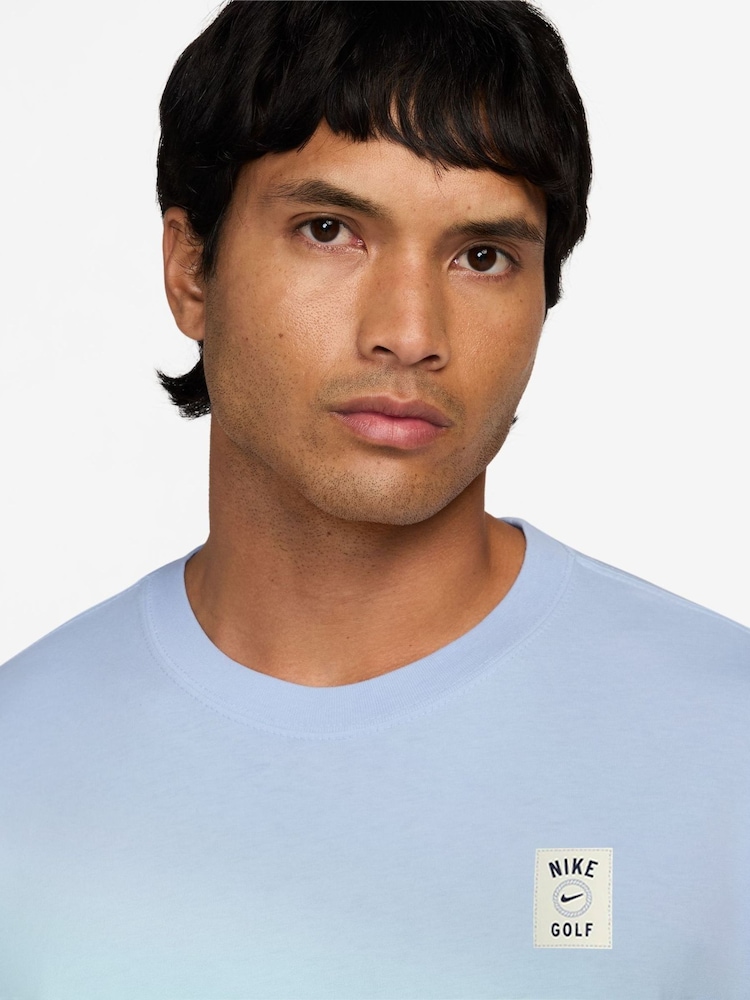 Nike Blue Golf T-Shirt - Image 3 of 3