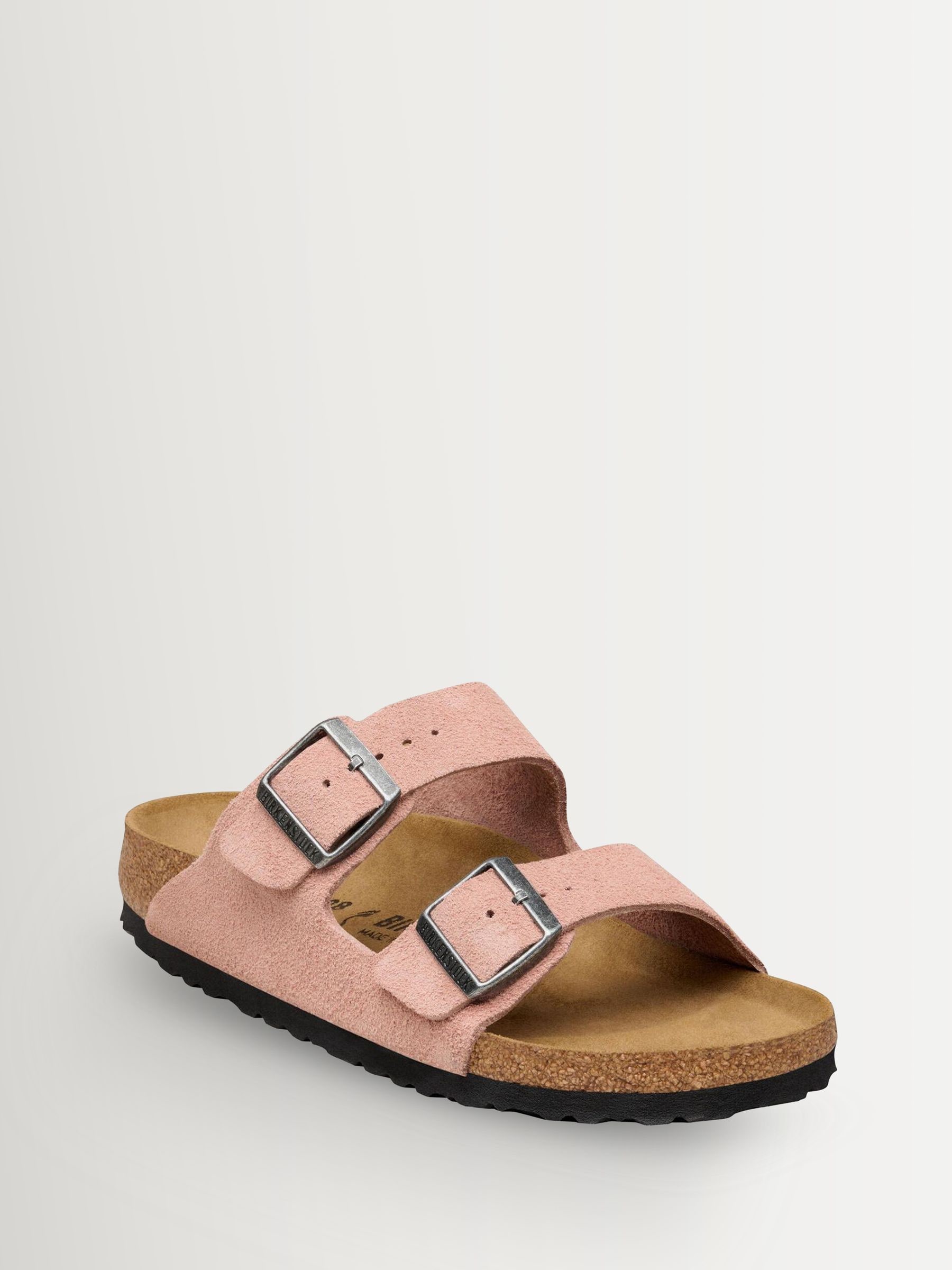 Buy Birkenstock Pink Arizona Suede Sandals from Next Singapore
