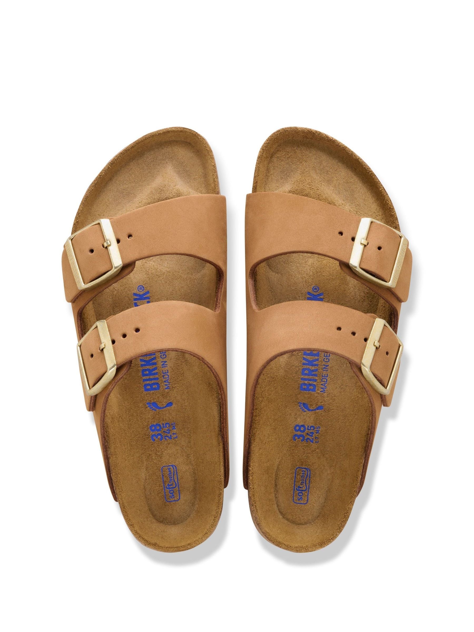 Buy Birkenstock Arizona Nubuck Soft Footbed Sandals з сайту Next