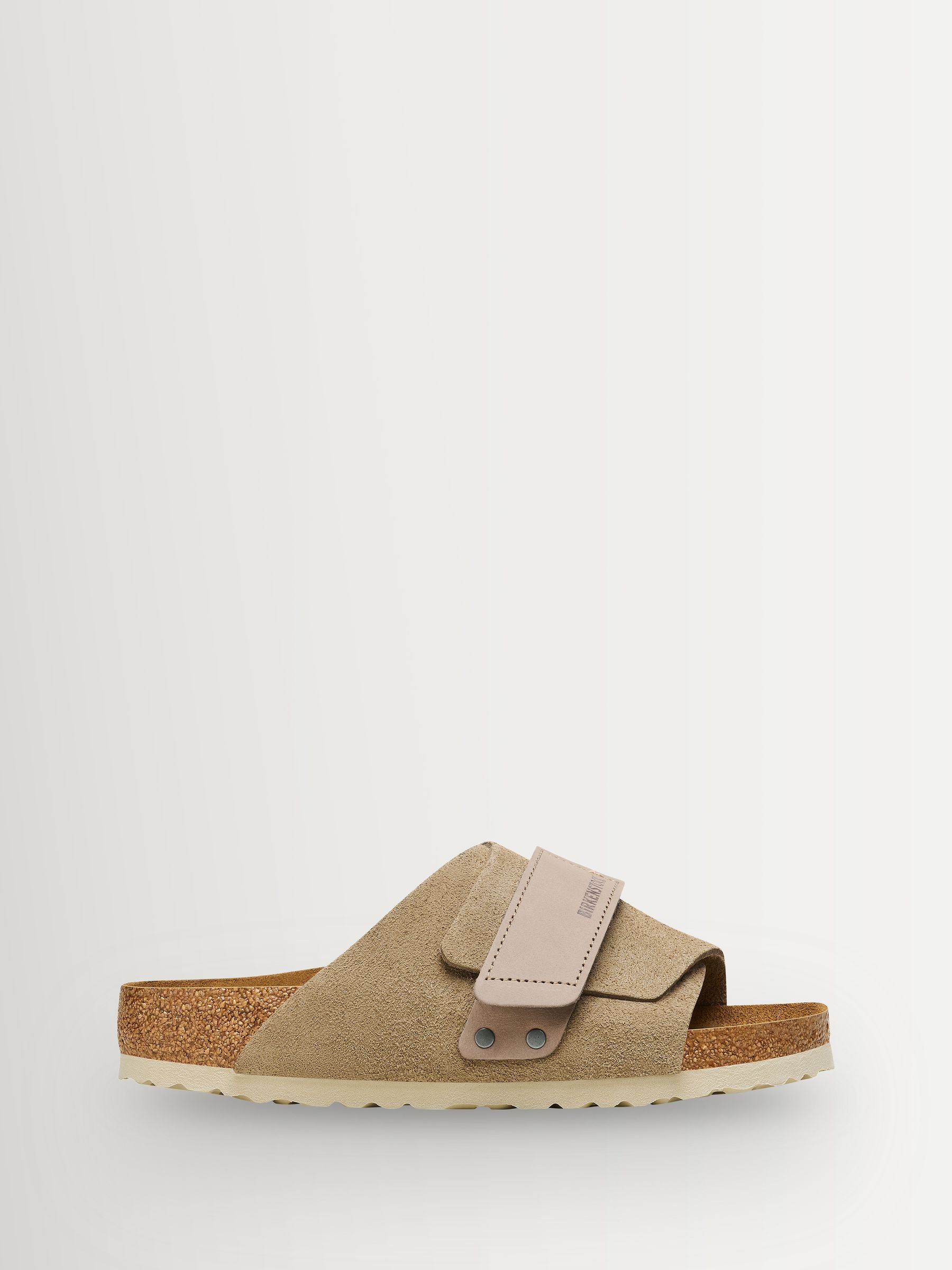 Buy Birkenstock Taupe Brown Kyoto Suede Sandals from the Next UK