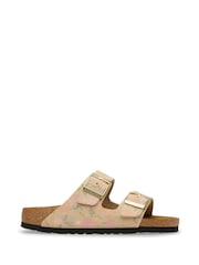 Σουέτ σανδάλια Birkenstock Arizona Sandcastle Flowers - Εικόνα 2 από 3