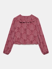 Mint Velvet Red Floral Print Blouse - Image 8 of 8