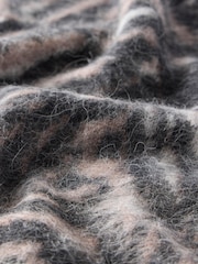 Mint Velvet Black Neutral Zebra Knit Top - Image 9 of 9