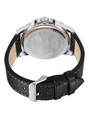 Police Black Cliff Black Leather Strap Watch - Image 3 of 4