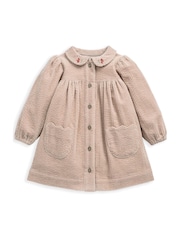 Mamas & Papas Pink Cord Collared Dress - Bild 2 von 2