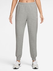Nike Black Studio Fleece Mid Rise Joggers - Image 1 of 3