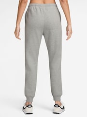 Nike Black Studio Fleece Mid Rise Joggers - Image 2 of 3
