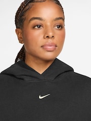 Nike Black Studio Fleece Oversized Hoodie - Image 3 of 3