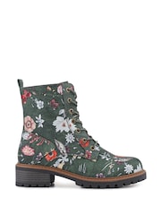 Pavers Wide Fit Lace-Up Ankle Boots - Imagem 2 de 5