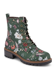 Pavers Wide Fit Lace-Up Ankle Boots - Imagem 3 de 5