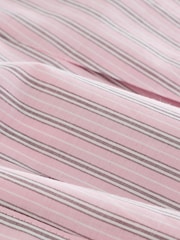 Pink/White Stripe Peplum Hem Cami Top - Image 8 of 8