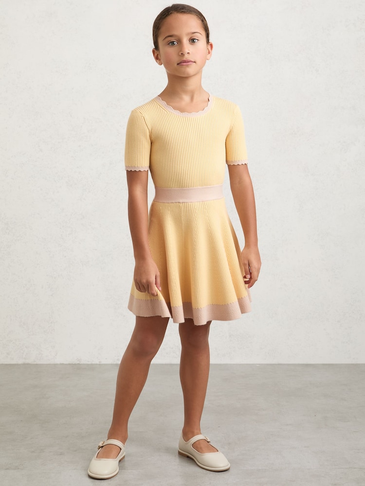 Reiss Lemon Coraline Dress - Image 2 of 4 Reiss Lemon Coraline Dress - Image 2 of 4