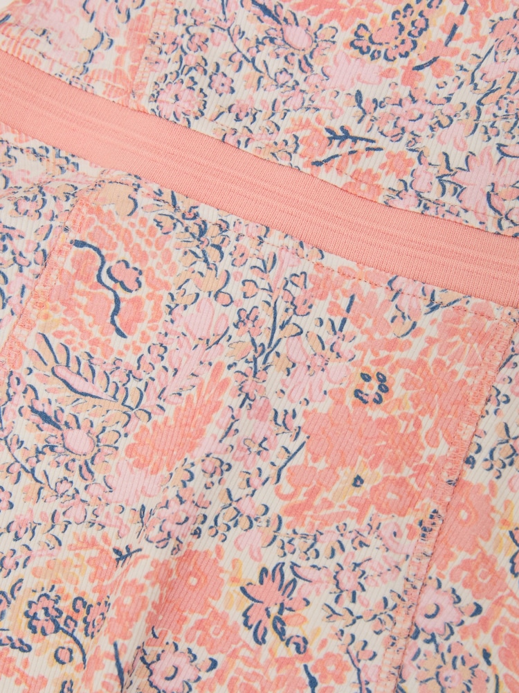 Reiss Eden Stretch-Cotton Floral Sleeveless Dress - Imaginea 4 din 4 Reiss Eden Stretch-Cotton Floral Sleeveless Dress - Imaginea 4 din 4