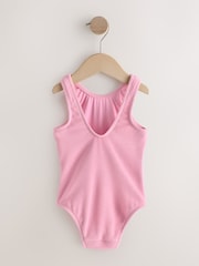 Roz deschis - Crinkle Swimsuit (3mths-7yrs) - Imaginea 2 din 4