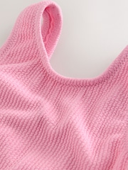 Roz deschis - Crinkle Swimsuit (3mths-7yrs) - Imaginea 3 din 4