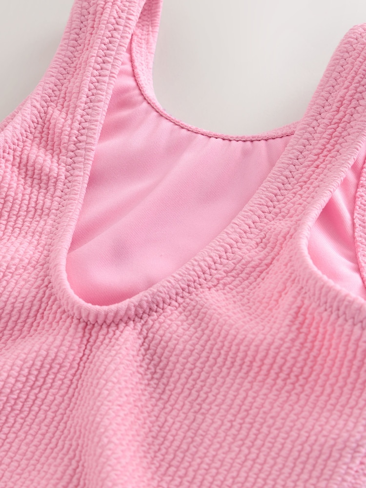 Light Pink Crinkle Swimsuit (3mths-7yrs) - Image 7 of 7 Light Pink Crinkle Swimsuit (3mths-7yrs) - Image 7 of 7