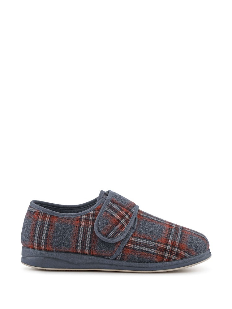 Pavers Grey Gents Slippers Full - Image 1 of 5 Pavers Grey Gents Slippers Full - Image 1 of 5