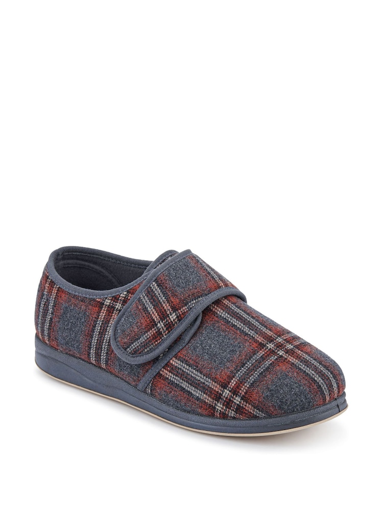 Pavers Grey Gents Slippers Full - Image 2 of 5 Pavers Grey Gents Slippers Full - Image 2 of 5