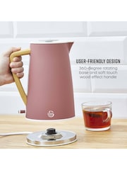Swan Fuchsia Rose Nordic Cordless 1.7L Jug Kettle - Image 4 of 8