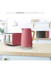 Swan Fuchsia Rose Nordic Cordless 1.7L Jug Kettle - Image 6 of 8