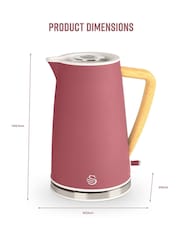 Swan Fuchsia Rose Nordic Cordless 1.7L Jug Kettle - Image 7 of 8