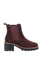 Hush Puppies Purple Gaia Chelsea Boots - Imagem 1 de 8