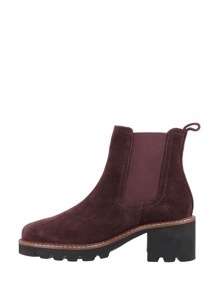 Hush Puppies Purple Gaia Chelsea Boots - Imagem 2 de 8