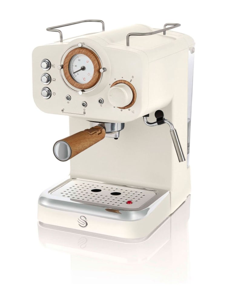 Swan White Nordic Espresso Coffee Machine - Image 7 of 7