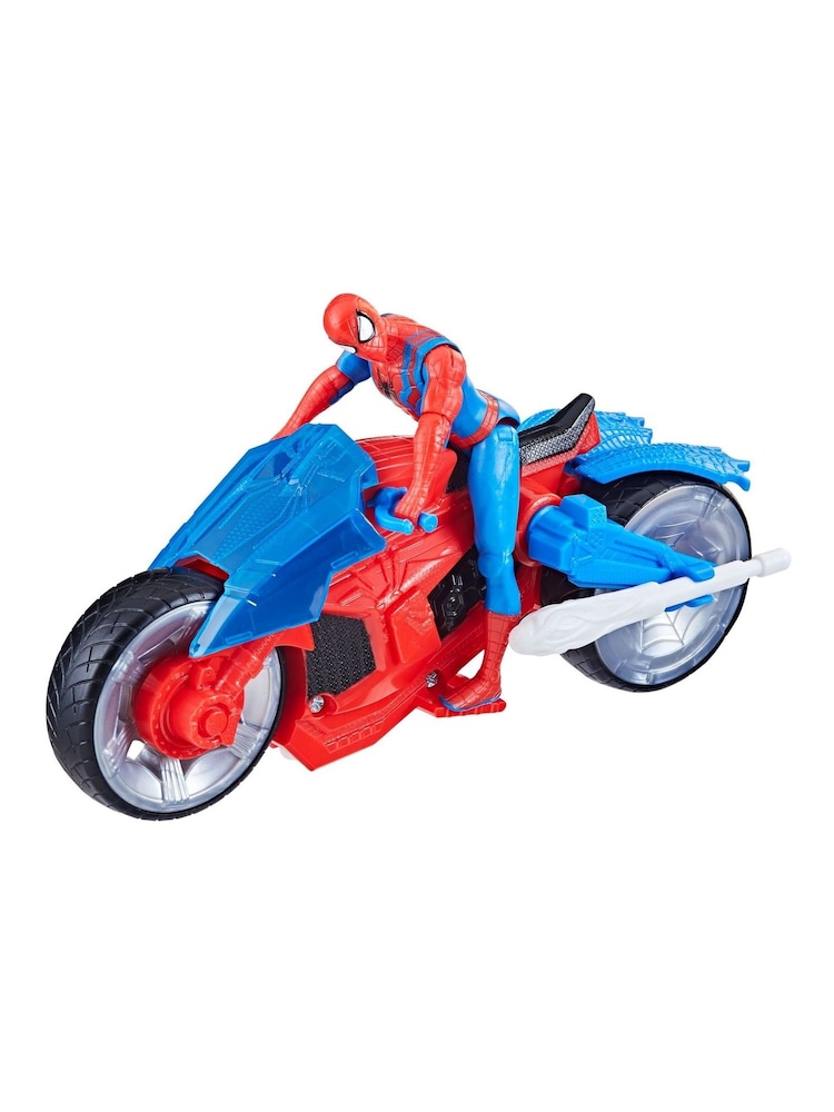 Hasbro Spiderman Web Blast Cycle - Image 4 of 4 Hasbro Spiderman Web Blast Cycle - Image 4 of 4