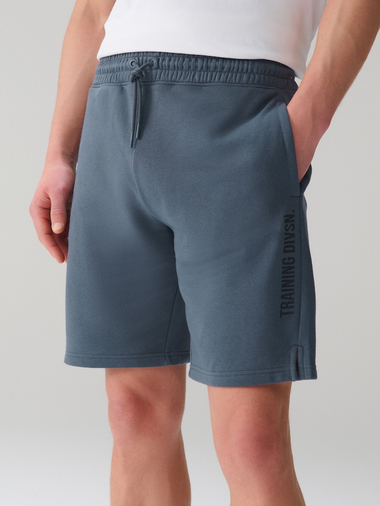 Slate Grey Active Training Division Shorts - Image 1 of 8