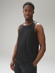 Black Active Training Gym Vest - Image 1 of 9