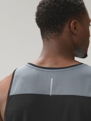 Black Active Training Gym Vest - Image 2 of 9