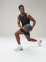 Black Active Training Gym Vest - Image 6 of 9