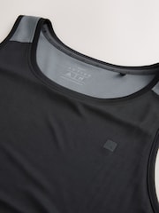 Black Active Training Gym Vest - Image 9 of 9