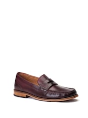 Base London Red Garfield Penny Loafer - Image 3 of 5