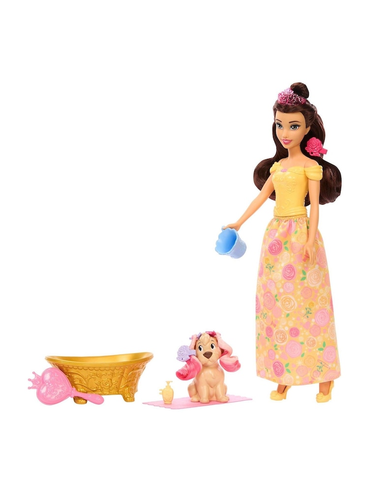 Mattel Games Disney Princess Animal Capsule Belle & Animal - Image 2 of 6