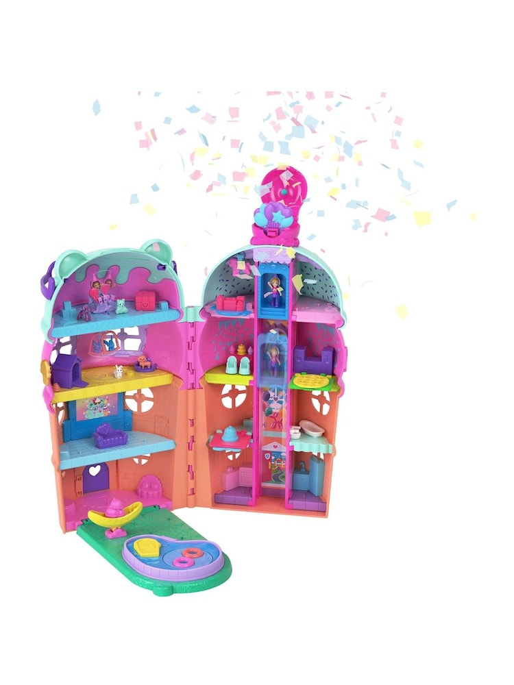 Mattel Games Polly Pocket Gelato House Playset - Image 2 of 6 Mattel Games Polly Pocket Gelato House Playset - Image 2 of 6