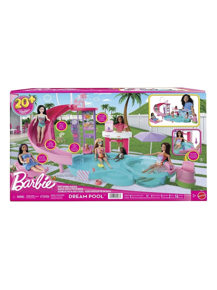 Mattel Games Barbie Dream Pool - Image 2 of 3 Mattel Games Barbie Dream Pool - Image 2 of 3