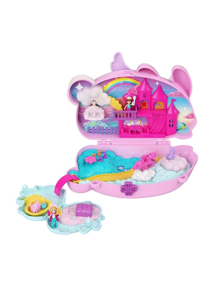 Mattel Games Polly Pocket 2 in 1 Wearable Bunny Compact - Image 6 of 6 Mattel Games Polly Pocket 2 in 1 Wearable Bunny Compact - Image 6 of 6