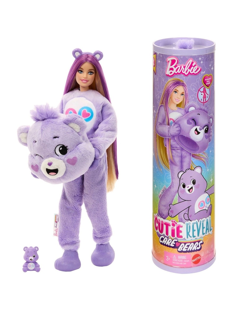 Mattel Games Barbie Cutie Reveal Care Bears - Share Bear - Image 1 of 5