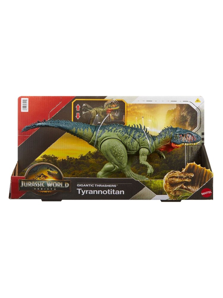 Mattel Games Jurassic World Saga Gigantic Thrashers Tyrannotitan - Image 6 of 6 Mattel Games Jurassic World Saga Gigantic Thrashers Tyrannotitan - Image 6 of 6