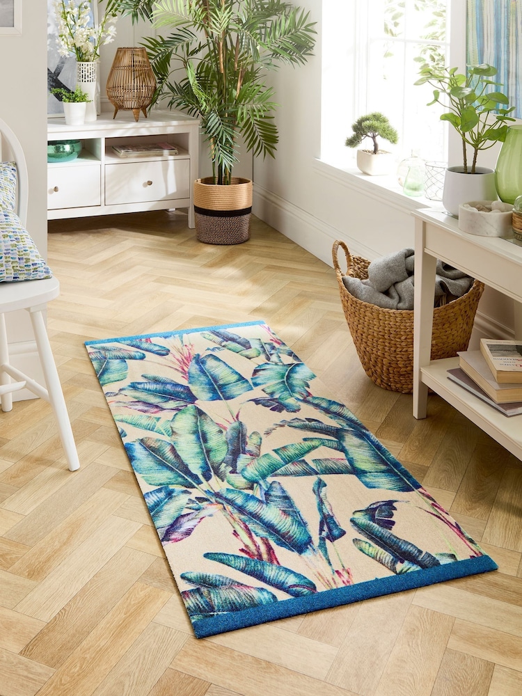 My Mat Green Studio Tropical Palms Runner - Image 1 of 4 My Mat Green Studio Tropical Palms Runner - Image 1 of 4