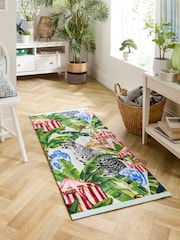 My Mat Green Studio Lux Leopard Print Runner - Image 1 of 4