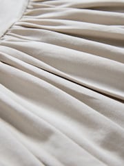 The Set 2 Pack Strapless Ruched Bandeau Jersey Maxi Dresses Neutral Stone/Light Pink - Image 3 of 3