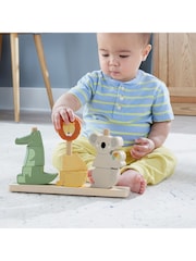 Mattel Games Fisher Price Wooden Stack & Sort Animals - Image 2 of 5