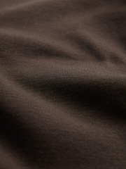 The Set 2 Pack Mock Halterneck & T-Shirt Sets Chocolate Brown/Cream - Image 4 of 5