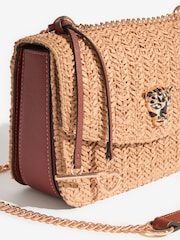 لون طبيعي - حقيبة كتف متوسطة بسلسلة من Lipsy - صورة 7 من 8