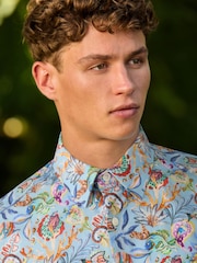 Multicolour Fish - Signature Liberty Short Sleeve Shirt - Εικόνα 4 από 5