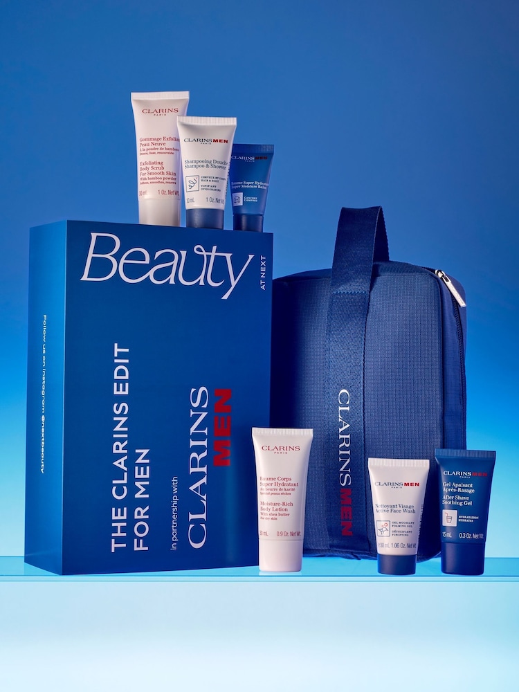 Clarins Edit For Men Beauty Box (Worth £32) - Image 1 of 1 Clarins Edit For Men Beauty Box (Worth £32) - Image 1 of 1